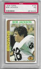 Bob Jackson #134 Football Cards 1978 Topps Prices