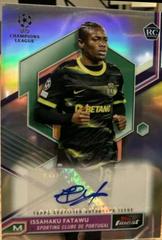 Issahaku Fatawu Soccer Cards 2022 Topps UEFA Club Competitions Autographs Prices