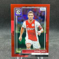 Dusan Tadic [Optic Red] Soccer Cards 2022 Panini Donruss Prices