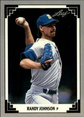 Randy Johnson Baseball Cards 1991 Leaf Prices