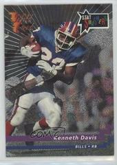 Kenneth Davis #ESS-73 Football Cards 1993 Wild Card Stat Smashers Prices