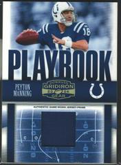 Peyton Manning [Jersey Prime] #46 Football Cards 2006 Panini Donruss Gridiron Gear Prices
