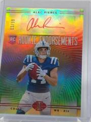 Alec Pierce [Red] Football Cards 2022 Panini Illusions Rookie Endorsements Autographs Prices