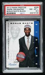 Andre Drummond [Bonus Shots Black] #206 Basketball Cards 2012 Panini Prestige Prices