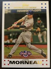 Justin Morneau Baseball Cards 2007 Topps Opening Day Prices