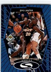 Gary Payton [Blue] #SQ25 Basketball Cards 1998 UD Choice Starquest Prices