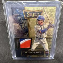 Brandon Nimmo [Gold] Baseball Cards 2022 Panini Select Swatches Prices