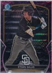 Ethan Salas [Fuchsia Lunar] #BDC-1 Baseball Cards 2023 Bowman Draft Chrome Prices