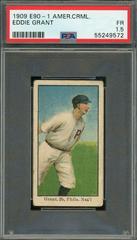 Eddie Grant Baseball Cards 1909 E90-1 American Caramel Prices