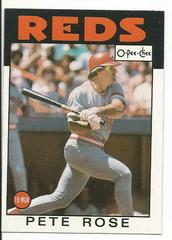 Pete Rose #1 Baseball Cards 1986 O Pee Chee Prices