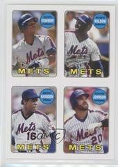 Darryl Strawberry, Dwight Gooden, Howard Johnson, Mookie Wilson Baseball Cards 2013 Topps Archives 1969 4 in 1 Stickers Prices