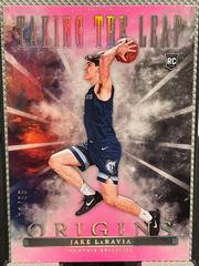 Jake LaRavia [Pink] #6 Basketball Cards 2022 Panini Origins Taking the Leap Prices
