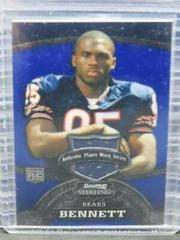 Earl Bennett [Jersey Refractor] #171 Football Cards 2008 Bowman Sterling Prices