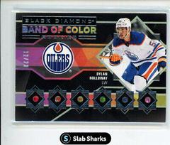 Dylan Holloway #BCR-DH Hockey Cards 2022 Upper Deck Black Diamond Band of Color Rookies Prices