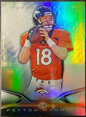 Peyton Manning #21 Football Cards 2014 Topps Platinum Prices