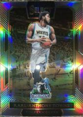 Karl Anthony Towns [Silver Prizm] Basketball Cards 2016 Panini Select Prices