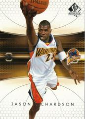 Jason Richardson #26 Basketball Cards 2004 SP Authentic Prices
