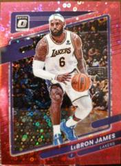 LeBron James [Fast Break Pink] #41 Basketball Cards 2021 Panini Donruss Optic Prices