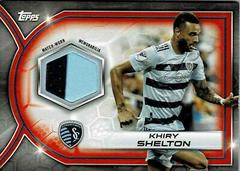 Khiry Shelton [Orange] #R-KS Soccer Cards 2023 Topps MLS Relics Prices
