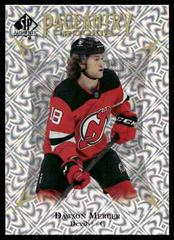 Dawson Mercer #P-79 Hockey Cards 2021 SP Authentic Pageantry Prices