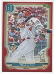 Yadier Molina [Red] #273 Baseball Cards 2020 Topps Gypsy Queen Prices