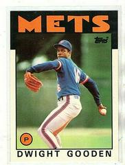 Dwight Gooden Baseball Cards 1986 Topps Tiffany Prices