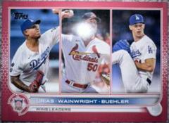 Urias, Wainwright, Buehler [Mother's Day Pink] Baseball Cards 2022 Topps Prices