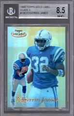 Edgerrin James [Class 3 Black Label] Football Cards 1999 Topps Gold Label Prices
