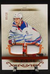 Zac Jones [Material Autograph Orange] #179 Hockey Cards 2021 Upper Deck Artifacts Prices