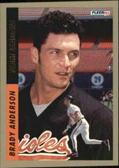 Brady Anderson #7 Baseball Cards 1993 Fleer Prices
