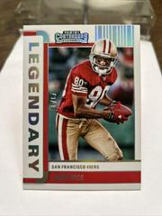 Jerry Rice [Silver] Football Cards 2022 Panini Contenders Legendary Prices