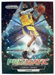 LeBron James [Fast Break] Basketball Cards 2022 Panini Prizm Prizmatic Prices