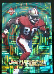 Jerry Rice [Circular Prism] #22 Football Cards 1995 Collector's Edge Edgetech Prices