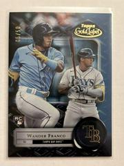 Wander Franco [Class 3 Blue] #96 Baseball Cards 2022 Topps Gold Label Prices