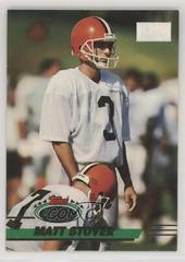 Matt Stover [First Day Issue] #334 Football Cards 1993 Stadium Club Prices