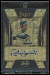 Robin Yount [Gold] Baseball Cards 2022 Panini Select Selective Signatures Prices