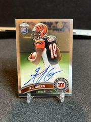 A.J. Green [Looking Left Autograph] #150 Football Cards 2011 Topps Chrome Prices