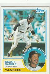 Oscar Gamble Baseball Cards 1983 Topps Prices
