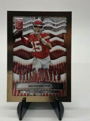 Patrick Mahomes II [Gold] #TW-3 Football Cards 2023 Panini Donruss Elite Title Waves Prices