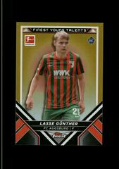 Lasse Gunther [Gold] #FY-LG Soccer Cards 2021 Topps Finest Bundesliga Young Talents Prices