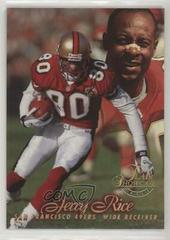 Jerry Rice [Row 1] #1 Football Cards 1997 Flair Showcase Prices