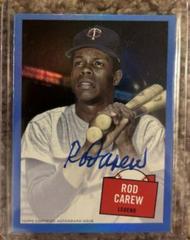 Rod Carew [Blue] #57HS-RC Baseball Cards 2023 Topps Archives 1957 Topps Hit Stars Autographs Prices