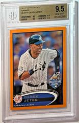 Derek Jeter [Orange] Baseball Cards 2012 Topps Update Prices