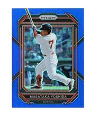 Masataka Yoshida [Blue] #1 Baseball Cards 2023 Panini Prizm Prices