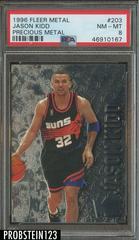 Jason Kidd [Precious] Basketball Cards 1996 Fleer Metal Prices