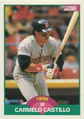 Carmelo Castillo #23T Baseball Cards 1989 Score Traded Prices