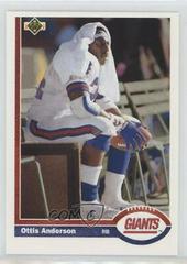 Ottis Anderson Football Cards 1991 Upper Deck Prices