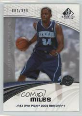 C.J. Miles Basketball Cards 2005 SP Game Used Prices