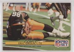 Eric Green Football Cards 1992 Pro Set Prices