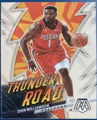 Zion Williamson Basketball Cards 2022 Panini Mosaic Thunder Road Prices